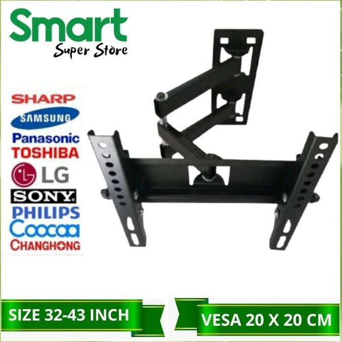 CUCI GUDANG - Brecket tv | Bracket tv | Breket tv | swivel 32-43 Inch