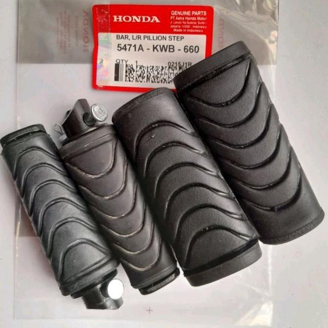 Paket Karet Step Barstep Depan + Belakang Blade Revo Absolut Revo Fit Blade New Revo Injeksi Motorcy