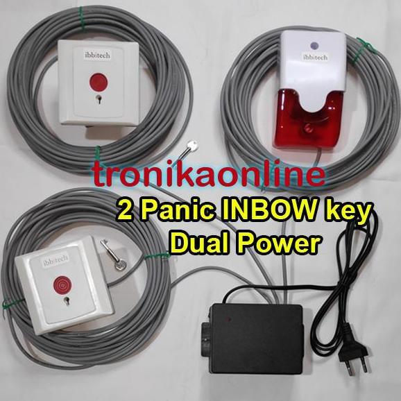 Sale 2 Panic Button Alarm Set Tombol Panik Darurat Emergency Rumah Sakit