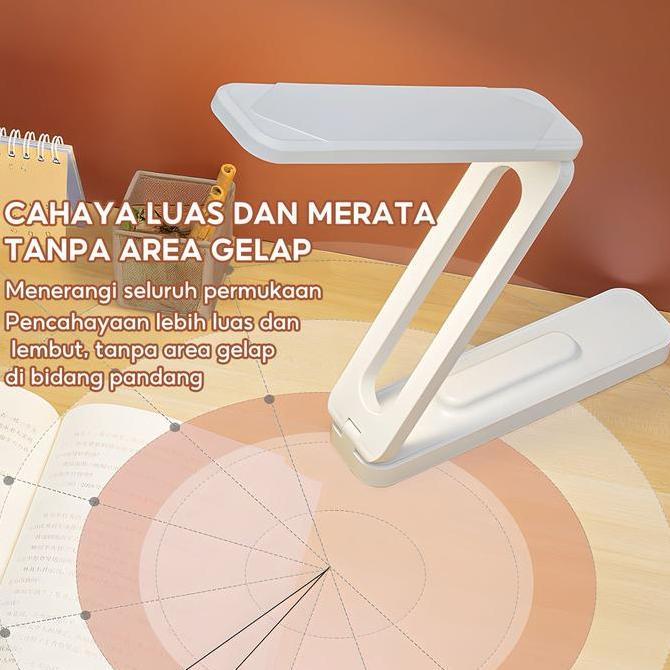 Grosir Skytime Desktop Lamp Lampu Meja Belajar Aesthetic Wireless Portable Rechargeable Led Light 3 