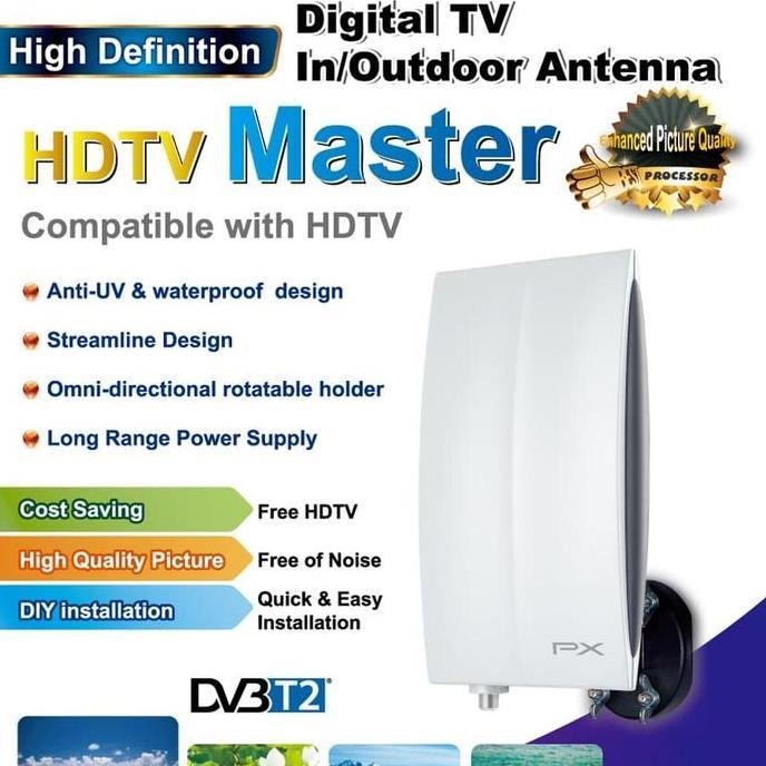 Youii- Px Antena Da 5200 - Px Indoor Outdoor Antena Tv Digital Da5200