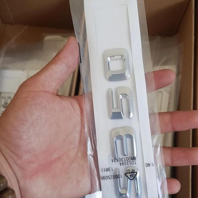 Emblem bagasi mercedes benz tulisan S350 Emblem tulisan S350