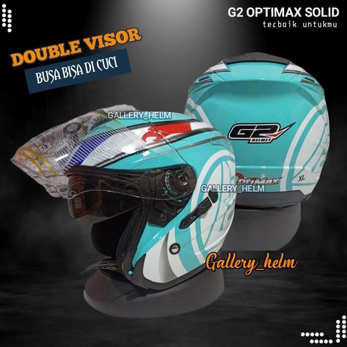 TERMURAH - HELM G2 MOTIF AQUAMARINE | HELM | HELM INK DYNAMIC CLONE