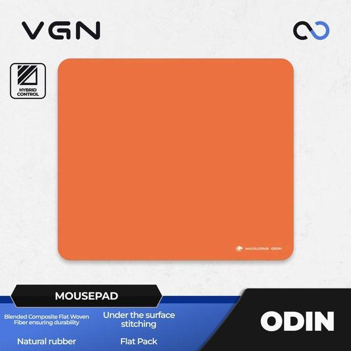 MADLIONS ODIN Rubber Base Gaming Mousepad Zero Surface (Hybrid-Control)