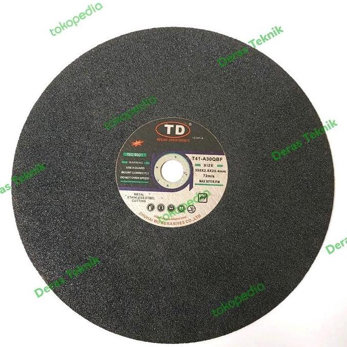 Ready Mata Gerinda Potong 14 in x 2.8 mm TD Batu Potong Cutting Wheel