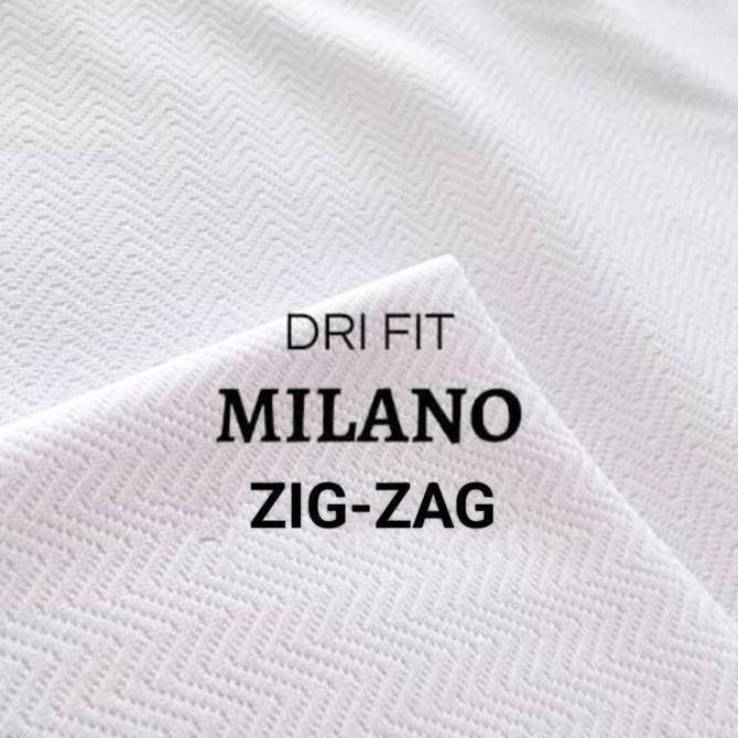 Setelan Jersey Baju Celana Pendek Olahraga Badminton Bahan Dry Fit Milano Pria Dewasa Size M - Xxl P