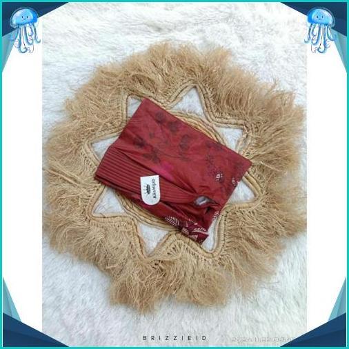 Hijab Bergo Pet  Jersey Printing Motif Bunga Premium