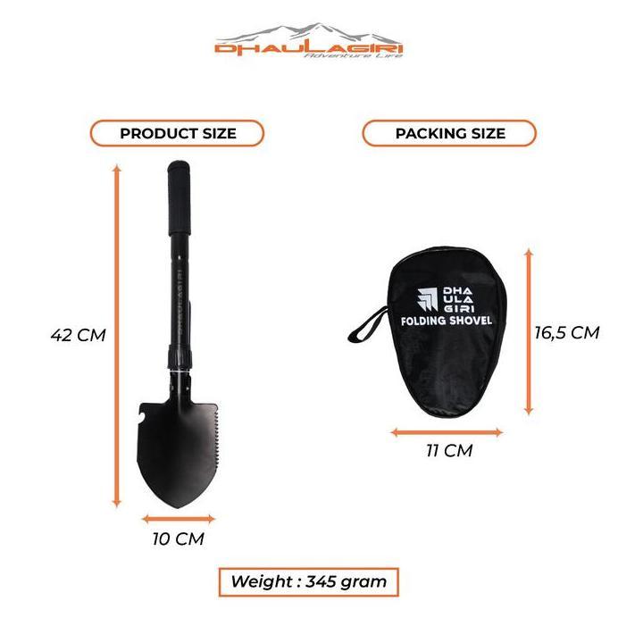 Dahulagiri Shovel mini Sekop cangkul lipat