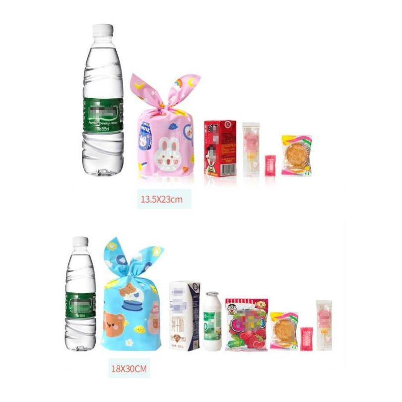 Picnpic- Hx170 [50 Pcs] 18X30 Plastik Kelinci Souvenir Hadiah Snack Goodie Bag