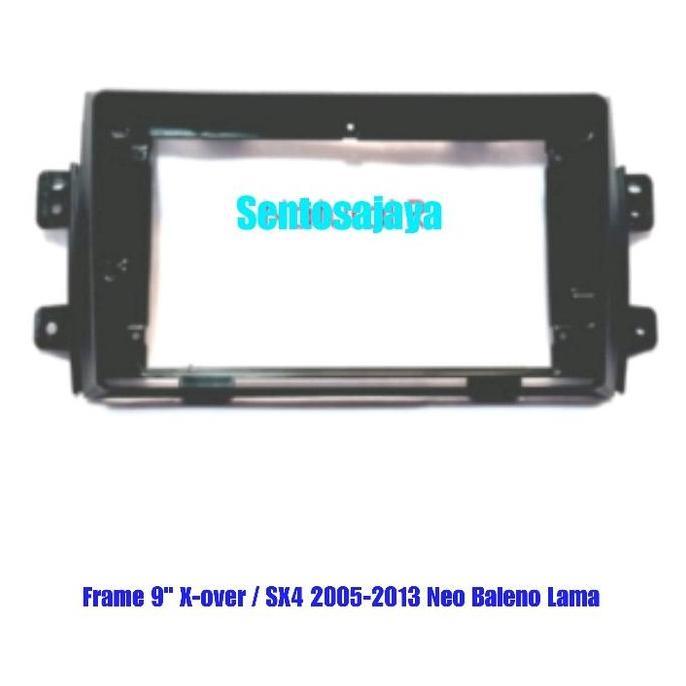 Promo Frame Headunit 9Inch Suzuki X-Over/Sx4/Neo Baleno Lama Tahun 2005-2013 Cod