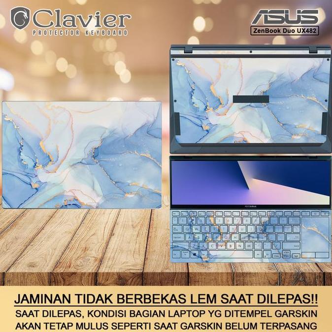 TERMURAH - Cover Garskin Laptop Asus ZenBook Duo UX482 UX482E UX482EA UX482EAR