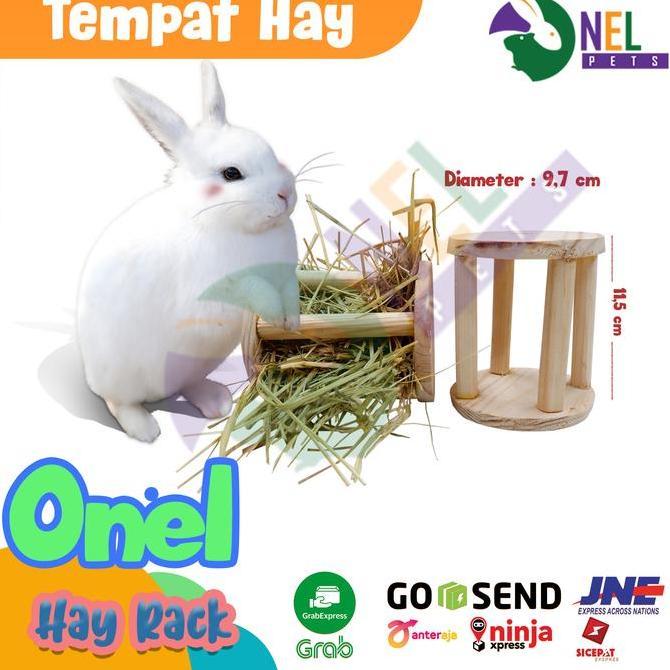 Ready Tempat hay/mainan kelinci/hay rack utk pakan kelinci marmut chinchilla