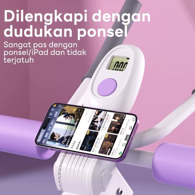 Promo Kebugaran Perut Peredam/alat gym rumahan fitness/Alat Olahraga Fitness Gym Abdominal Latihan P