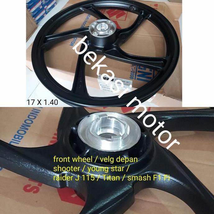 54111-45H00-291 velg DEPAN suzuki smash TITAN bisa shogun 110 125R arashi shooter original