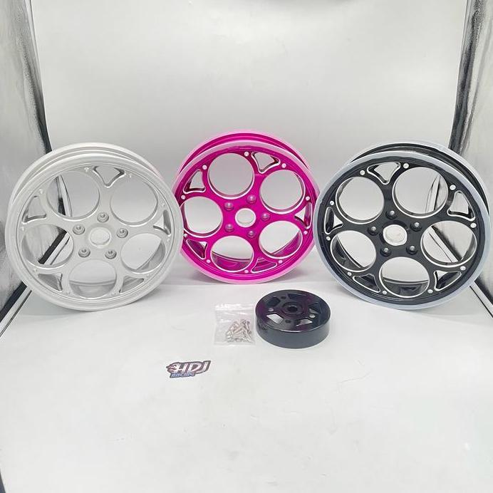 Velg Vespa CNC Model Marus W125 Ring 12 Vespa Sprint Primavera LX S LXV