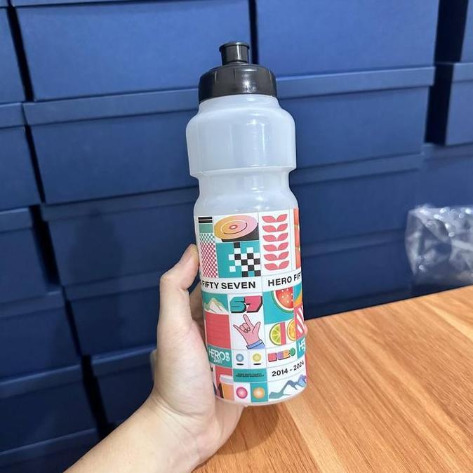 Promo Tumbler Bidon Sepeda Custom / Botol Air Minum Sepeda / Botol Olahraga Cod