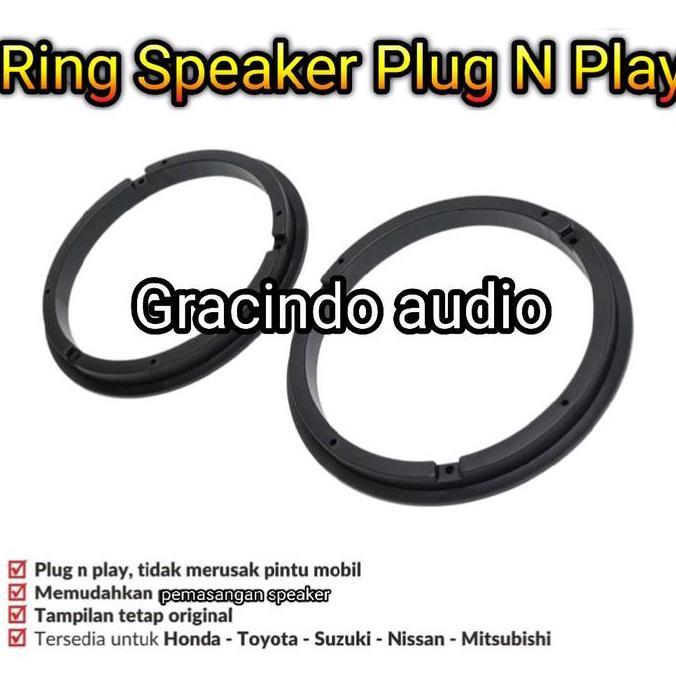 Speaker Coaxial 3way Cello 6.5inch PNP Pintu Toyota Innova 2004-2015