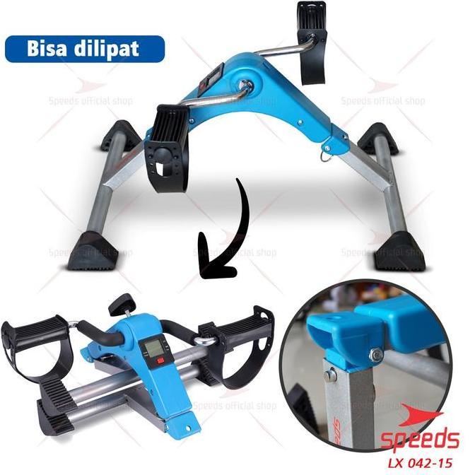Promo SPEEDS Sepeda Statis Portable Sepeda Statis Olahraga Kaki Mini Bike 042-15 Diskon