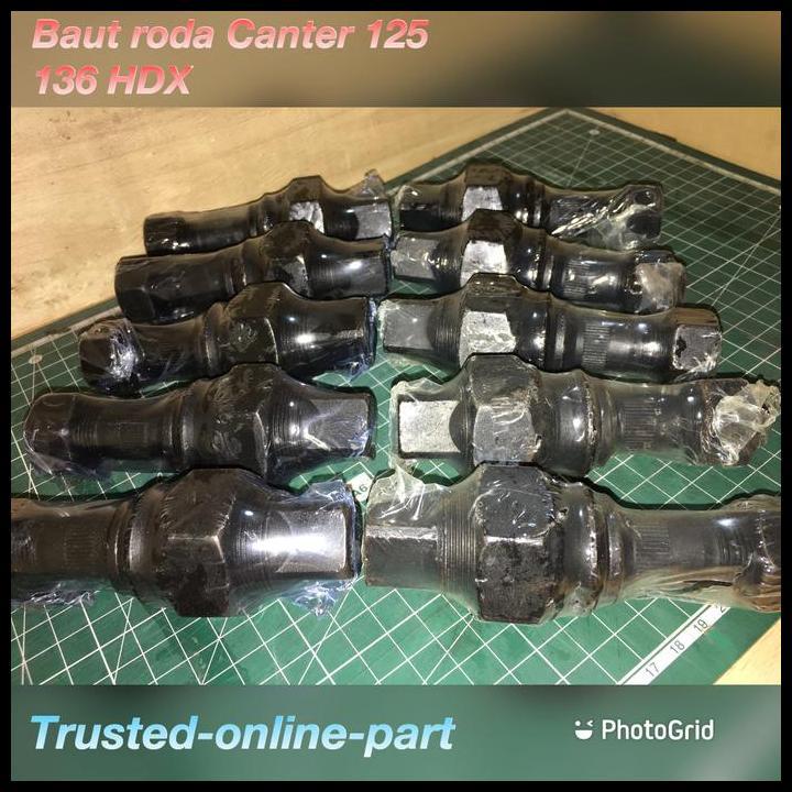 TERBARU BAUT RODA CANTER 125 136 HDX