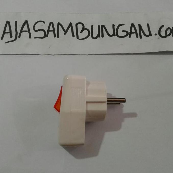 Ready stock steker saklar lampu Bright-G steker lampu putih colokan saklar lampu