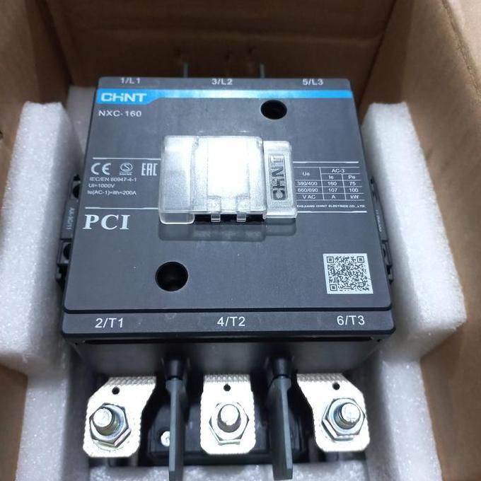 Ready stock Contactor/Kontaktor NXC-160 CHINT 200A 220VAC