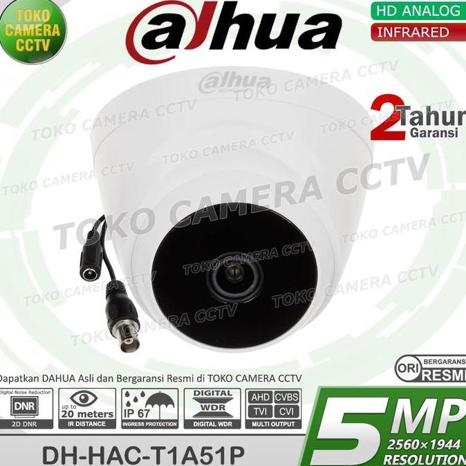 BEBAS ONGKIR - KAMERA CCTV INDOOR DAHUA 5MP CAMERA CCTV DAHUA 5MP HDCVI