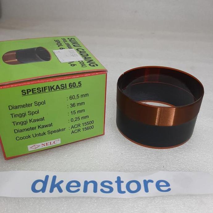 Spool speaker Nelc 60.5mm Spul spiker ACR 15500 15600