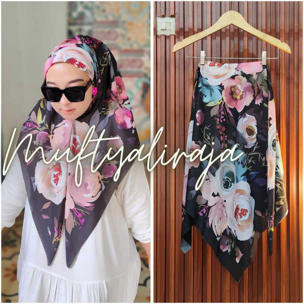 Spesial Ramadhan HIJAB KERUDUNG SEGIEMPAT MOTIF PREMIUM DENAY KW DENAY SEGIEMPAT hijab segiempat den