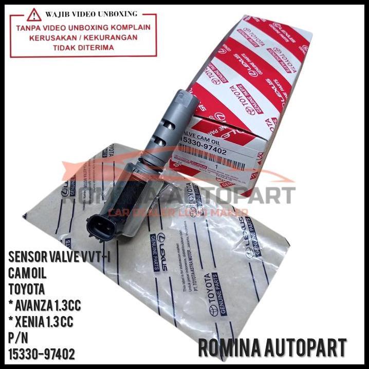 TERLARIS TOYOTA SENSOR OLI VVT-I OCP VALVE AVANZA XENIA 1.3CC OLD ORIGINAL 1PC KODEPART 15330-97402