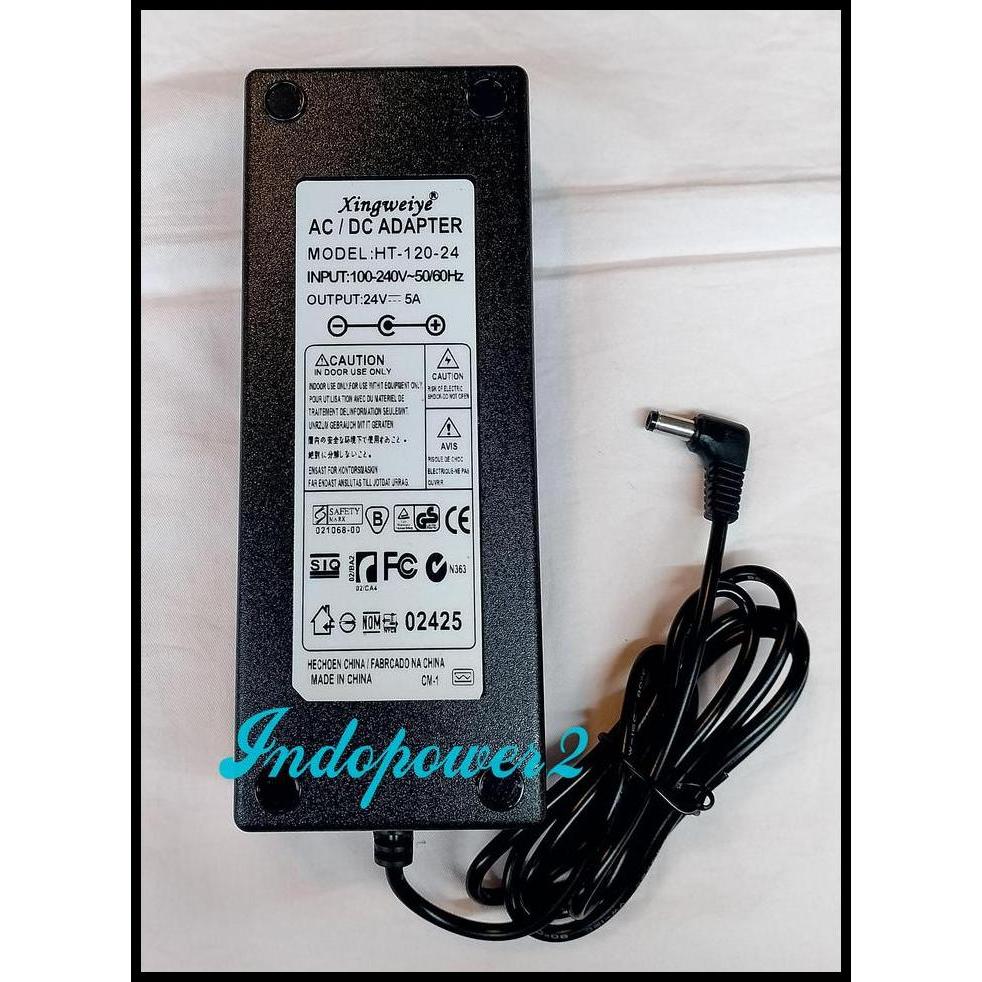 DISKON ADAPTOR 24V 5A SWITCHING PSU 24 V 5 A AC DC CHARGER 24 VOLT 5 AMPERE 