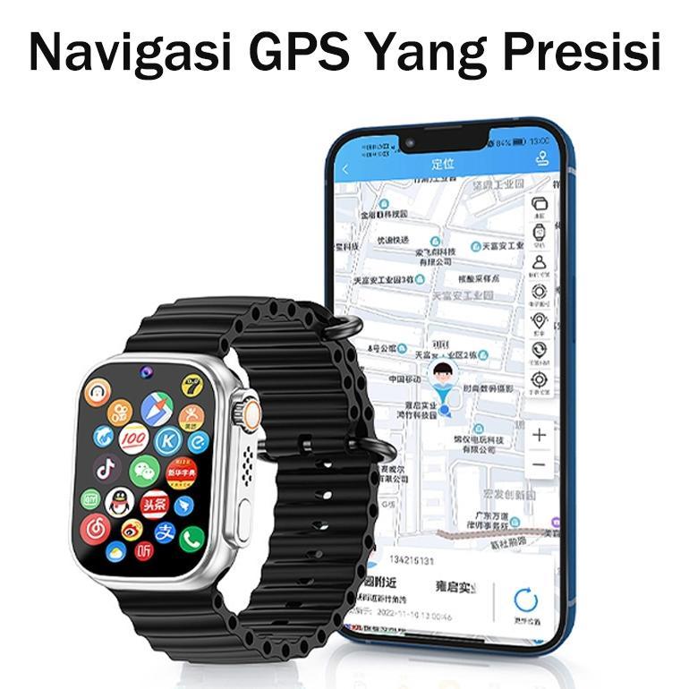 GARANSI SAMSUNG SMARTWATCH S9 ULTRA ANDROID 9.0 - TAHAN AIR IP68, RAM 4GB ROM 64GB, SUPPORT SIM CARD