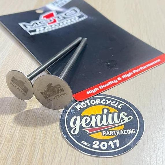 Klep Moto 1 - Payung Klep Racing 28-24 Batang 5 Mm Original Asli