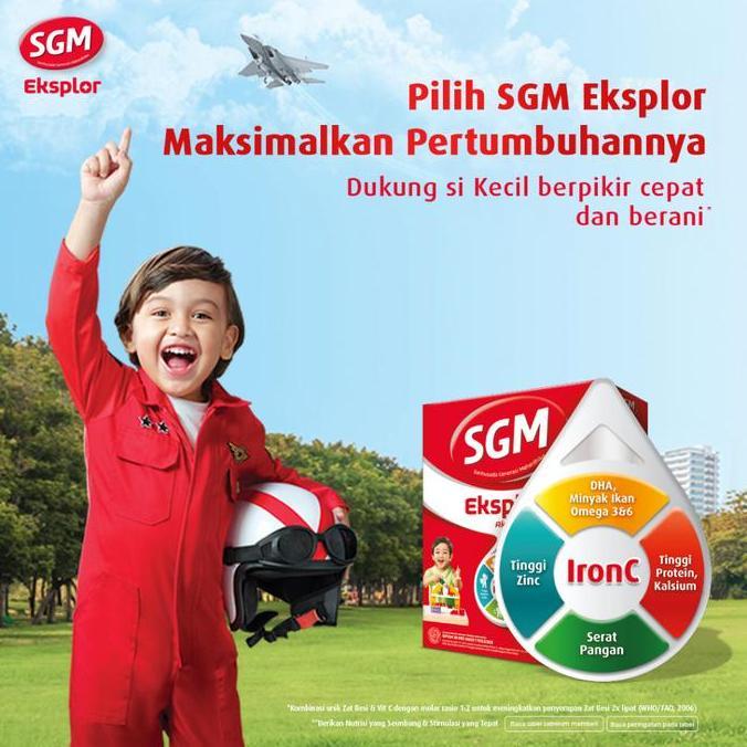 Sgm Eksplor 1+ 900 Gr - Sgm 1 Susu Pertumbuhan 900Gr