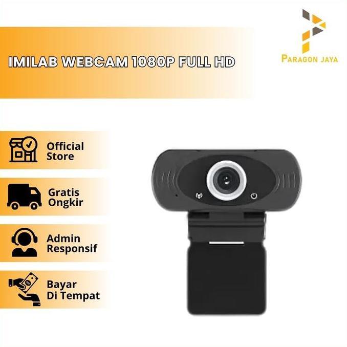 VERNIZCO Imilab Webcam 1080P Full HD Imilab Web Camera Built-in Microphone