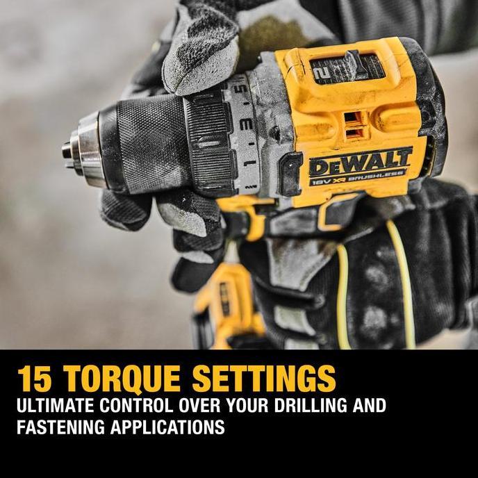 Promo Dewalt Brushless Drill Driver / Bor Obeng Baterai 18/20V Dcd800D2T