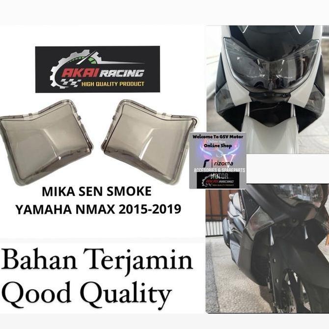 Mika Sen Nmax Akai Racing Original 100% Mika Sein Smoke Nmax Old 2015-2019 Mika Lampu Sein Depan Nma