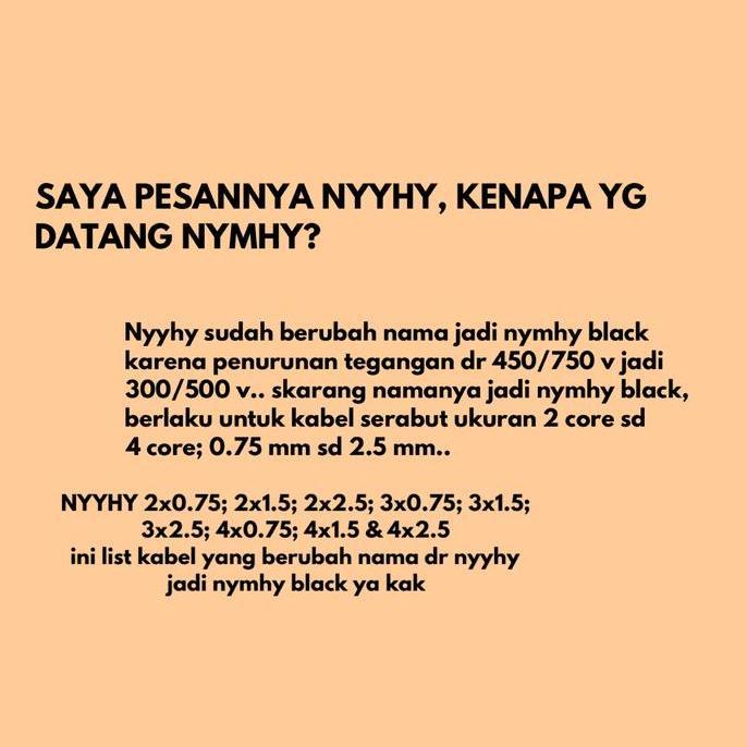 Promo Kabel Supreme Nyyhy 3X1.5 Mm Supreme Cod