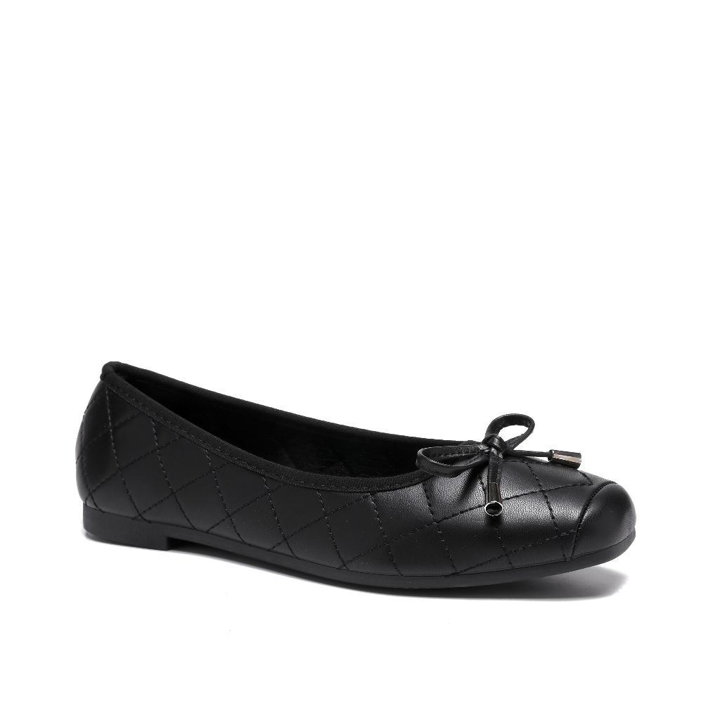 Pvn Flat Shoes Collections Yena Hitam Wanita Balet Women Shoes 031