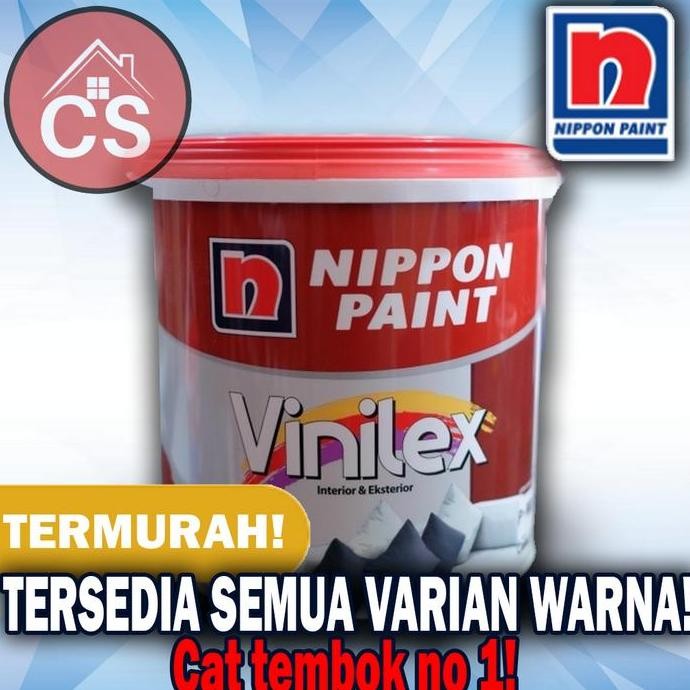 Nippon Vinilex 5kg warna ready putih