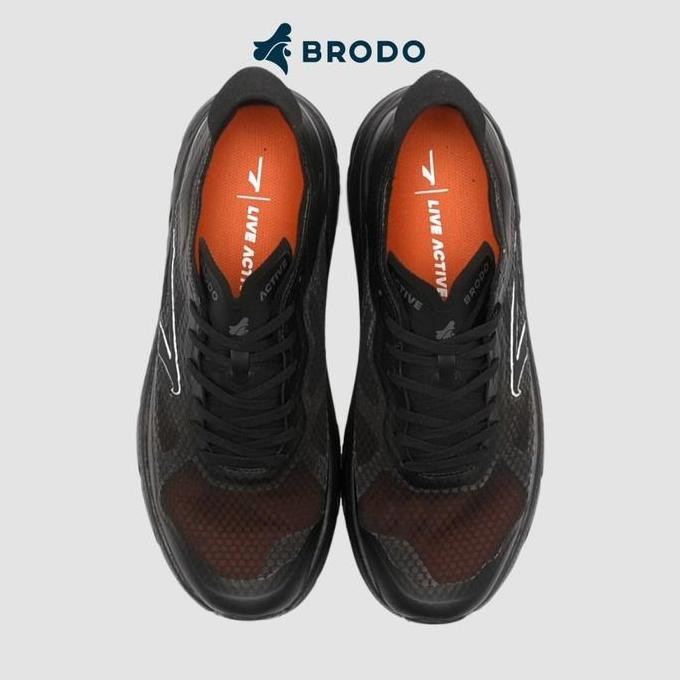 Brodo - Running Shoes Active Krakatau Full Black