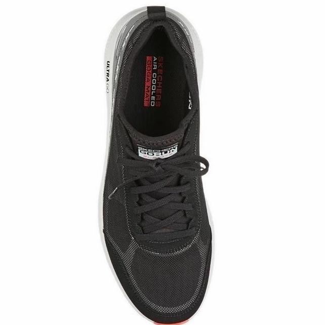 Skechers Gorun Elevate - Accelerate Men'S Running Shoes - Black Grey