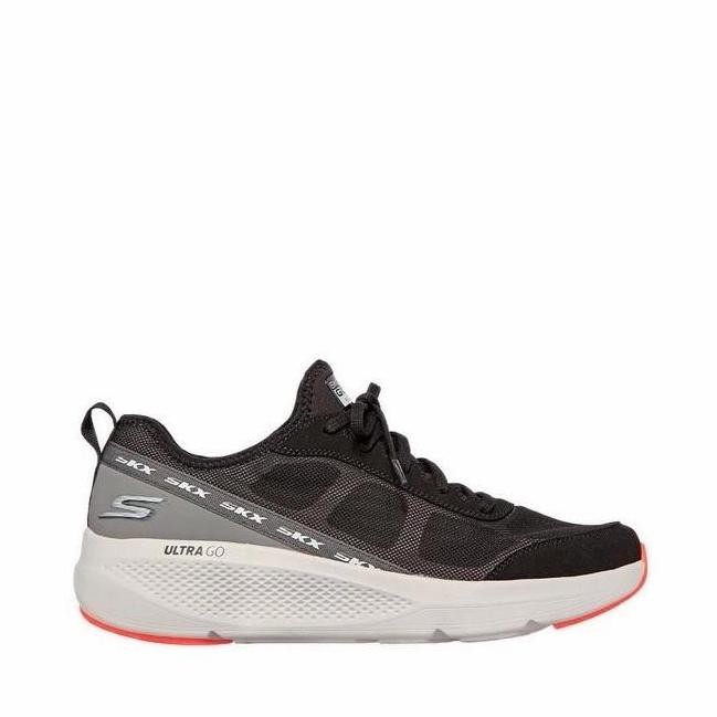 Skechers Gorun Elevate - Accelerate Men'S Running Shoes - Black Grey