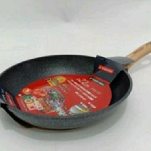 Fry Pan Marble 22 Cm Yoshikawa Penggorengan Marble