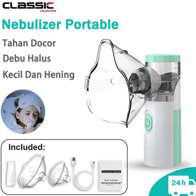 BEARERS- Nebulizer Portable/alat Nebulizer Anak/Nebulizer Asma Cocok Untuk Anak Anak Dan Orang Dewas