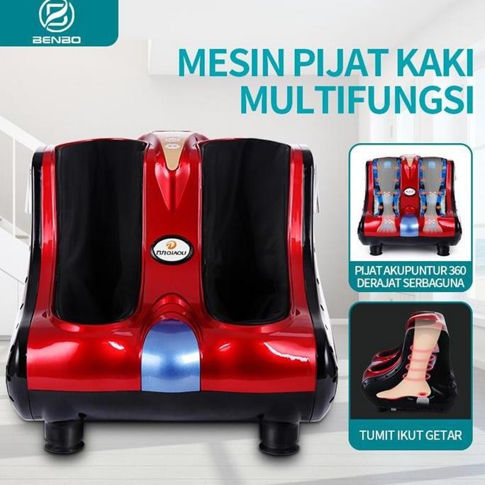 BECQUEREL- Pijat Kaki Otomatis Pijat Telapak Kaki Dan Betis Pijat Kaki Mesin Terapi Kaki Rumah Tangg