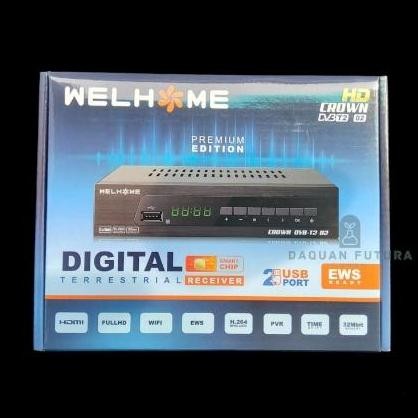 SET TOP BOX TV DIGITAL RECEIVER WELHOME T2 STB