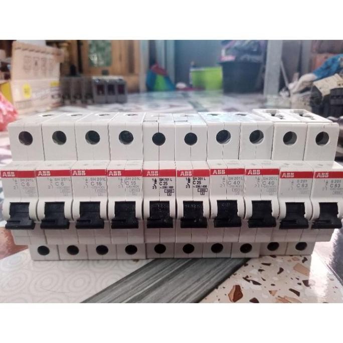 MCB ABB SH201L 1P 6A 16A 25A 40A 50A 63A Original