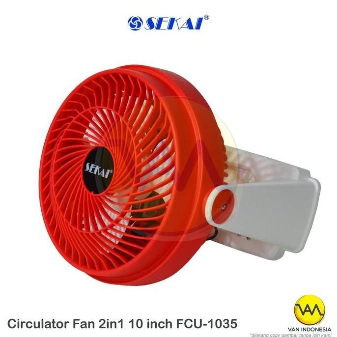 Kipas Angin Duduk 10 inch / Sekai Air Circulator Fan FCU 1035