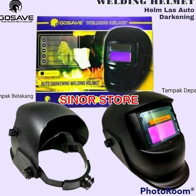 Helm Las Otomatis Auto Darkening Helm Las Safety Otomatis Kedok Las