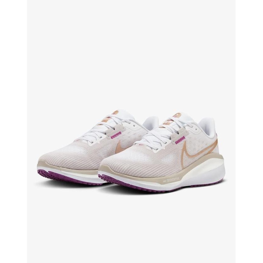 Sepatu Lari Wanita Nike Vomero 17 Platinum Violet - Fb8502-007